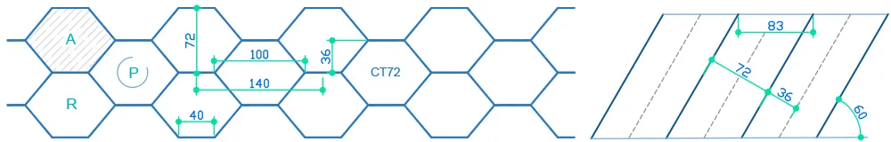 CT72 Model Lamella Görseli